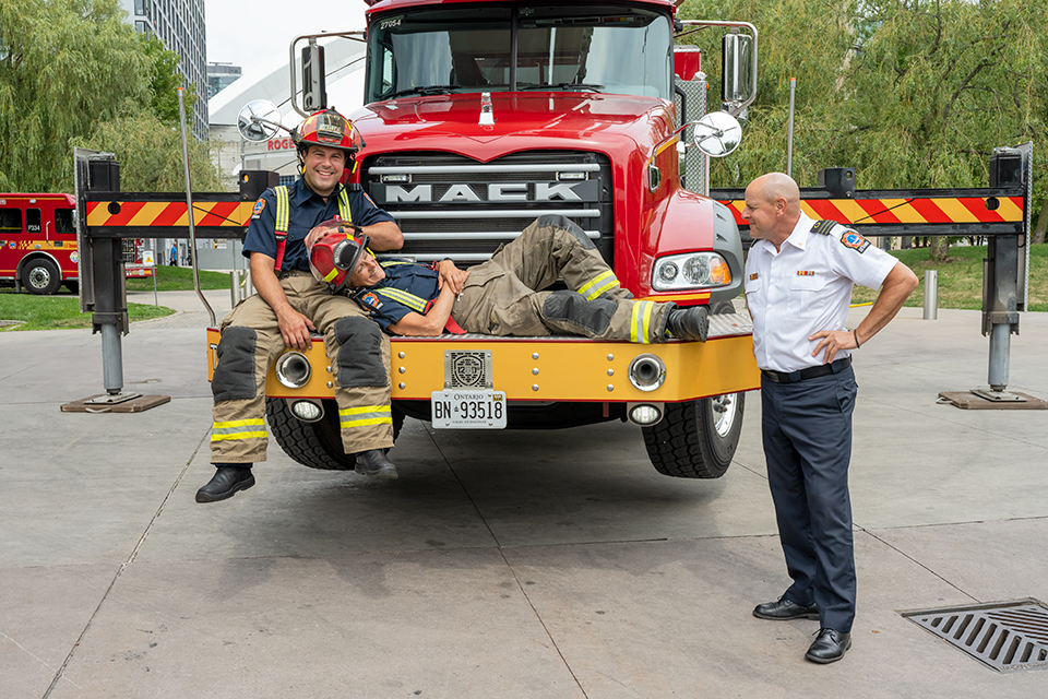firefighters Toronto