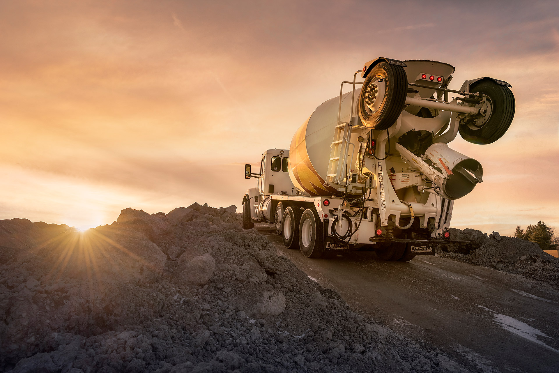 Ciment Truck Photogrphy